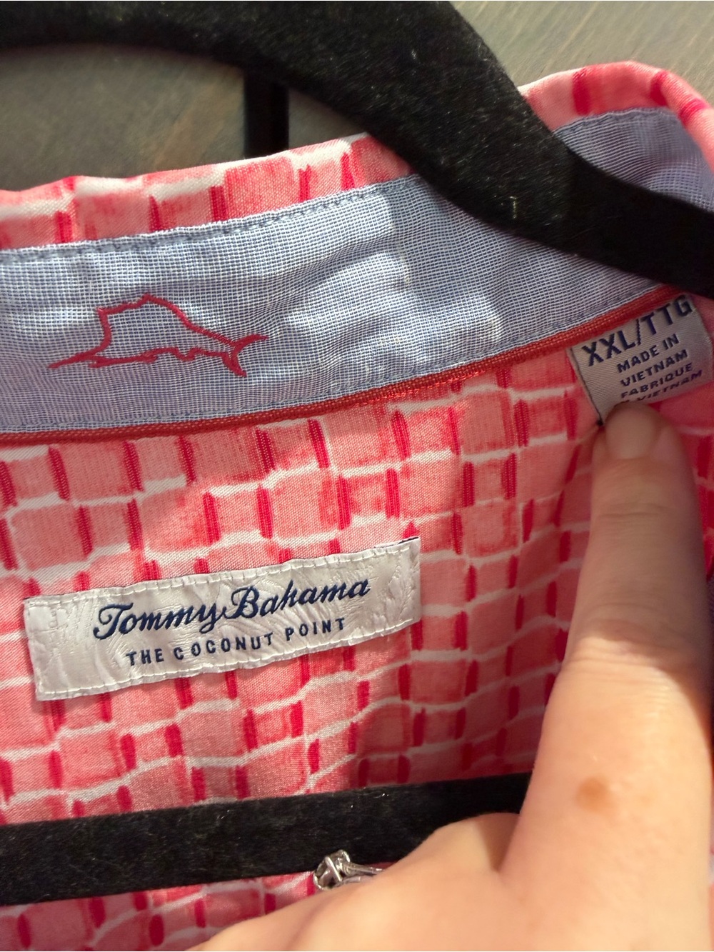Tommy Bahama Coconut Point Pink IslandZone Shirt XXL resort wear vacation - Picture 2 of 7